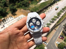 APS爱彼皇家橡树系列AP26579白陶瓷 万年历白陶瓷