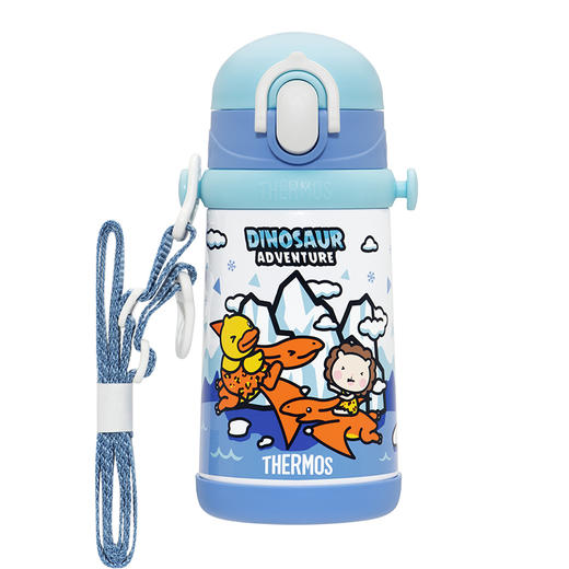 【THERMOS膳魔师】恐龙探险系列保温水杯 430ml 商品图0