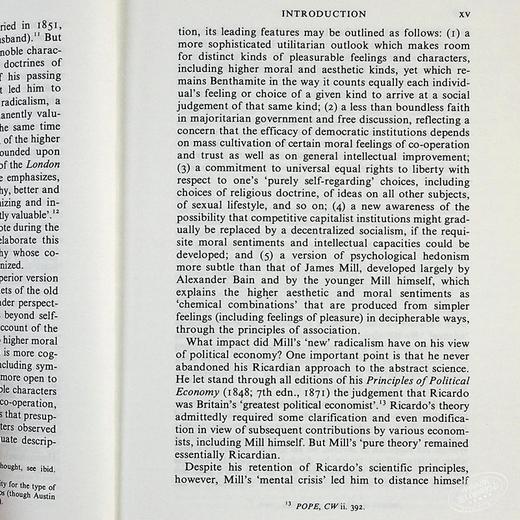 【中商原版】约翰·穆勒：政治经济学原理 英文原版 Principles of Political Economy and Chapters on Socialism 商品图5