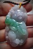 （特价）翡翠春带彩项坠【开心二师兄】 商品缩略图4