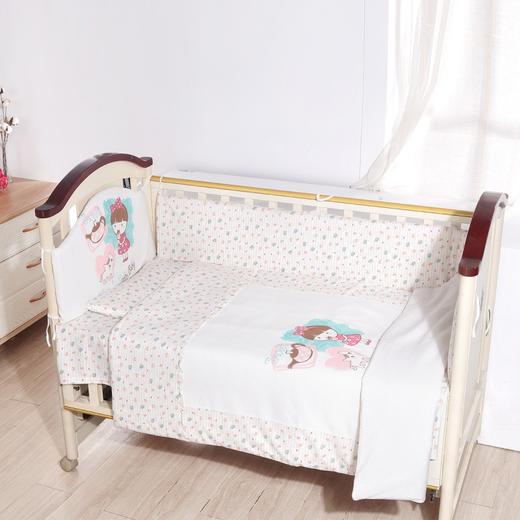 拉比-寝具类（常年）A7-16午茶时间床上用品7件套装 商品图0