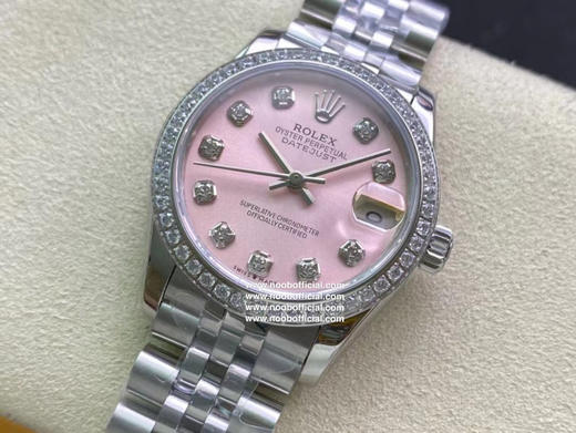 WF 新力作《劳力士Rolex女表蚝式日志型31mm腕表》1：原装开模，表壳直径保持与原装一致31毫米。采用904L不锈钢来锻造不锈钢腕表表壳，具备高抗腐蚀性。 商品图6