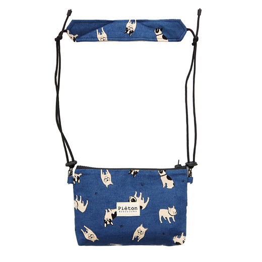 HUJI祤集pieton斜挎包插画可爱小法斗 商品图4