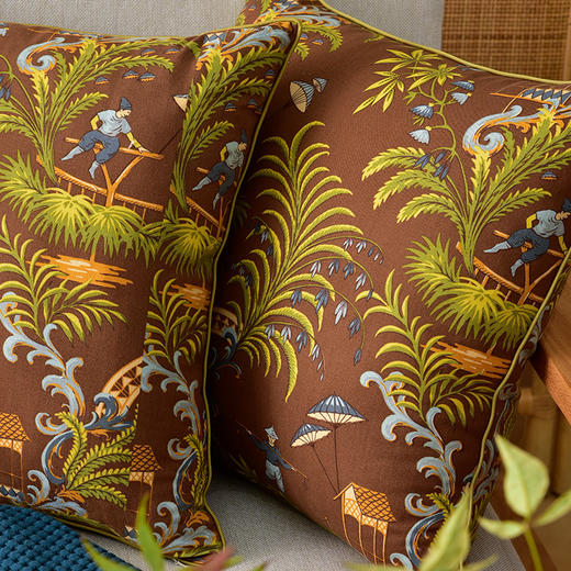 油画系列抱枕复古轻奢沙发抱枕 商品图0