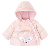 英氏-童衣类（冬）C9英羽短帽外套 英氏粉 商品缩略图0