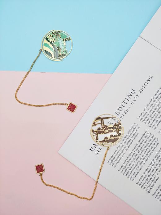 蜀川黄铜书签 商品图2