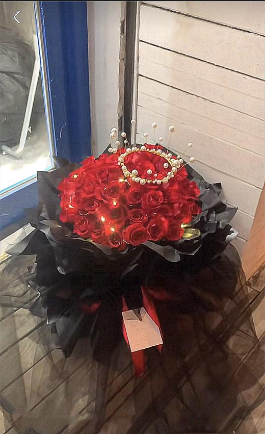 99朵玫瑰花束皇冠版五选一 商品图5