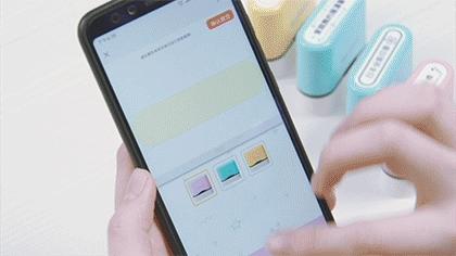 日本Shachihata旗牌原装进口全能印章儿童姓名印章 幼儿园儿童名字防水不褪色印章 商品图5