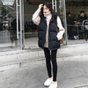 【羽绒服】棉马甲女学生秋冬新款韩版原宿风时尚棉服坎肩宽松纯色马夹外套 商品缩略图1