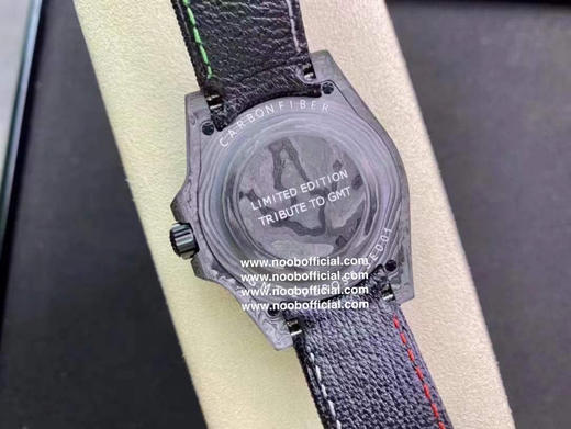 NOOB新品 匠心合一 追梦不止碳纤维定制版，腕表佩戴轻便，外表坚硬，每一只腕表都拥有的碳纤花纹。 【表壳】腕表尺寸40X12.4吻合原装。NOOB匠心铸造碳纤维劳力士的独特风采 商品图8
