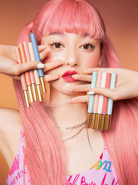 【美妆个护
】UKISS眼线液笔防水不晕染持久新手初学者极细白色棕色彩色女胶笔