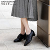 安启美奈舒适单鞋女秋季新款细带工作休闲百搭气质尖头小白鞋 商品缩略图5