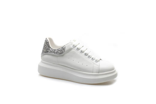 豪麟名鞋奥莱迪嘉女装牛皮革休闲鞋DJXXO12WX205银色  原价1960元 商品图0