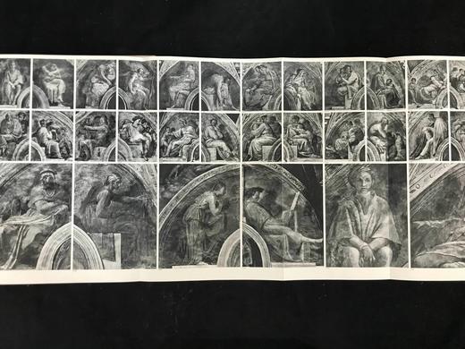 米开朗基罗画集 169幅插图（含2页展开大图） 布面精装8开 商品图5