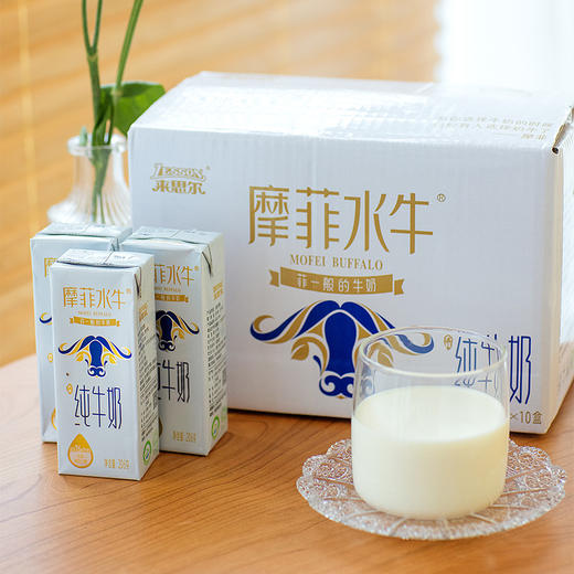 【满两件减5元 | 摩菲水牛纯牛奶】每盒含7.6g原生蛋白质 奶质丝滑浓郁 口感细腻香醇 商品图11