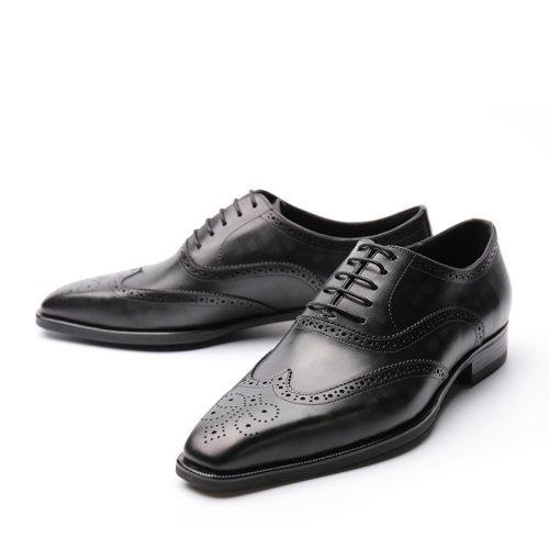 【21春夏新品】新款手工皮皮鞋英伦时尚布洛克雕花男鞋 商品图1