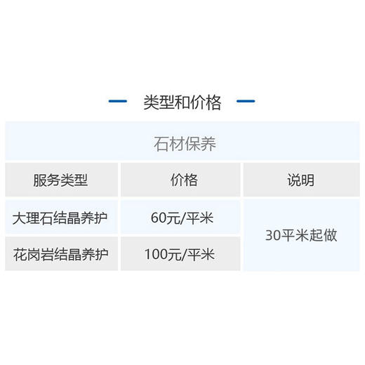 石材-结晶保养服务 商品图3
