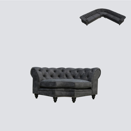 NS家居nsfurniture软包拉点转角组合沙发NSSF-5137-38/70/80 KDNSSF-5137-38/70/80 KD*WG10-20 商品图1