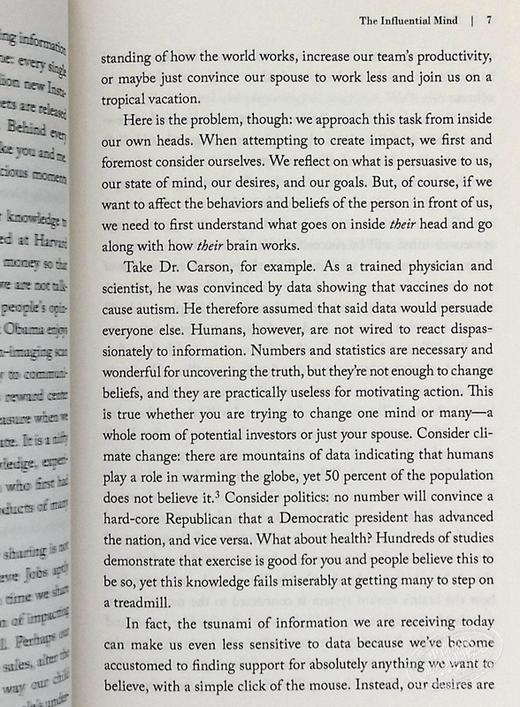 预售 【中商原版】被左右的独立思维 豆瓣阅读 英文原版 The Influential Mind 商品图6