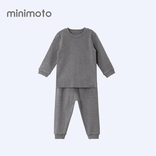 小米米内衣新款德绒保暖衣套装秋冬打底裤打底衣柔软纯色 商品图2