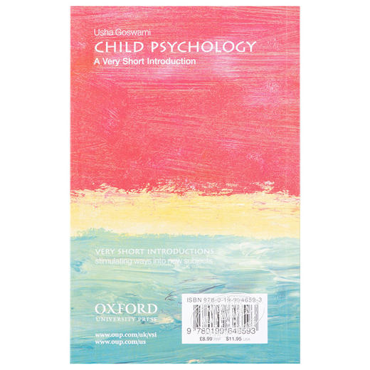 【中商原版】牛津通识系列 儿童心理学 英文原版 Child Psychology A Very Short Introduction Usha Goswami 商品图1