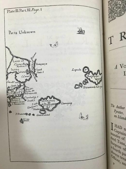 1926年 格林佛游记 配1幅肖像与6幅地图 漆布精装大32开 商品图9