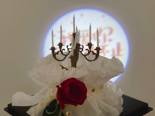 浪漫投影4寸（吹灭蜡烛亮投影）提前3小时预定 商品图0