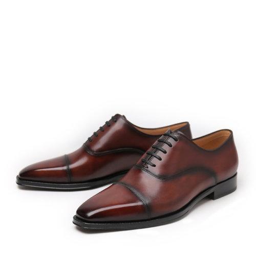 【新品】UROK手工男士皮鞋 英伦商务正装男鞋 商品图2