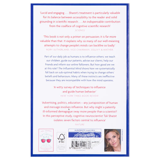 预售 【中商原版】被左右的独立思维 豆瓣阅读 英文原版 The Influential Mind 商品图1