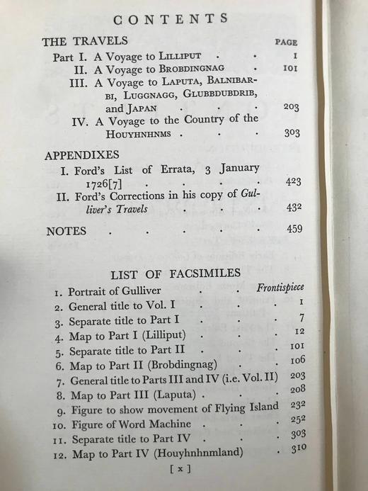 1926年 格林佛游记 配1幅肖像与6幅地图 漆布精装大32开 商品图8
