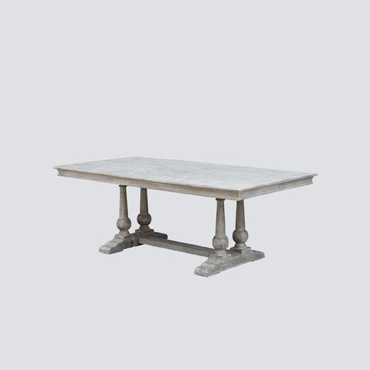 NS家居nsfurniture餐厅进口实木餐桌NSDT-25999B*White/NSDT-25999B 商品图0