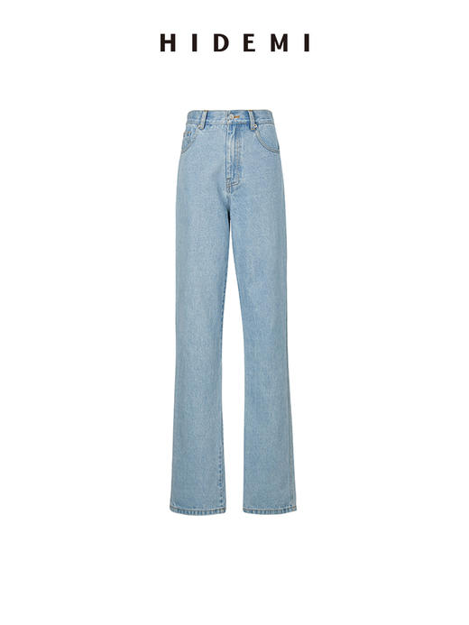 HIDEMI水洗雪花做旧牛仔裤 商品图6