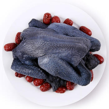 【气调包装】苏食苏食冰鲜乌骨鸡600g/盒（半只））【025】 商品图1