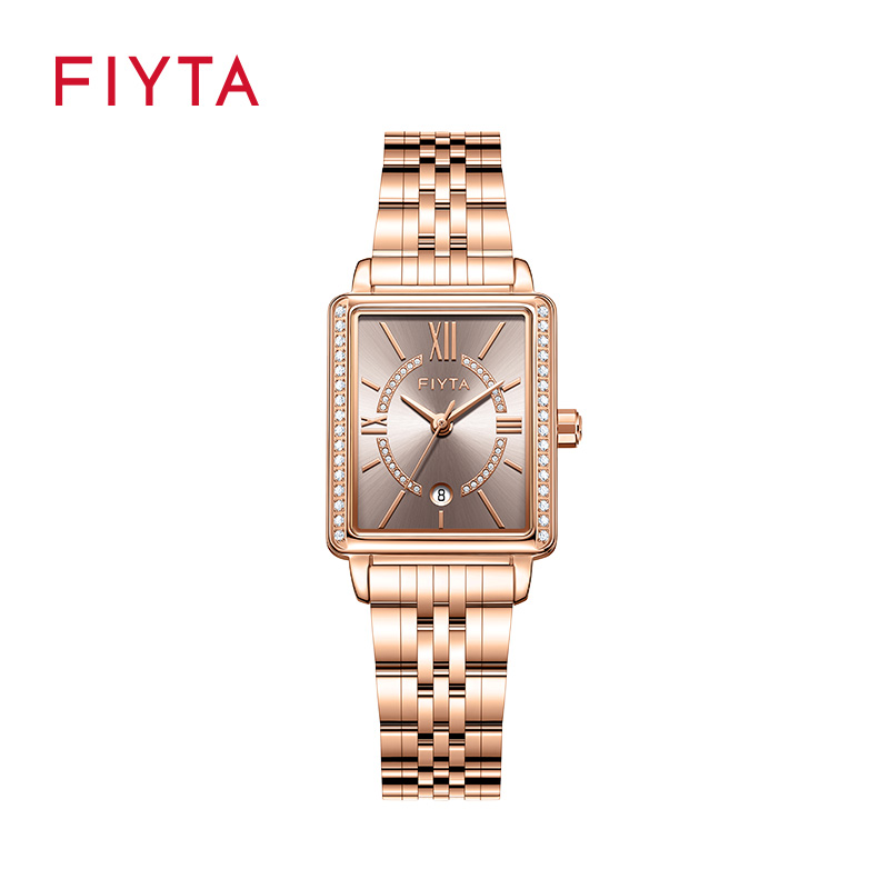 飞亚达倾城系列石英女表小方表