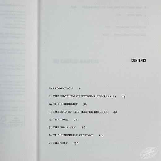 预售 【中商原版】清单革命 豆瓣高分 英文原版 The Checklist Manifesto How To Get Things Right Atul Gawande 商品图4
