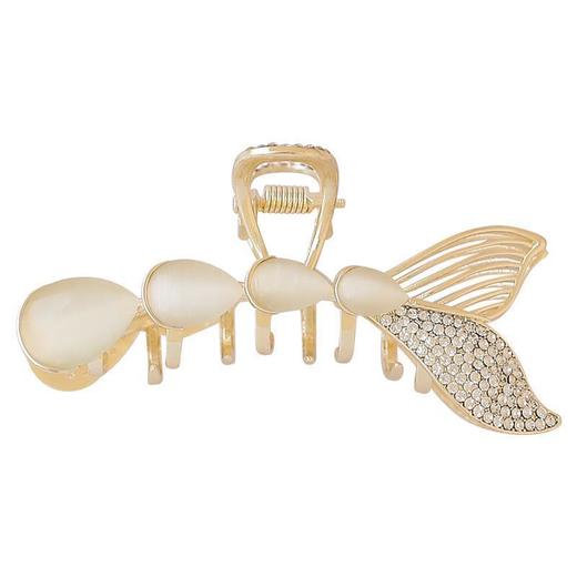 两只装 日系仿猫眼鱼尾发夹抓夹 商品图9