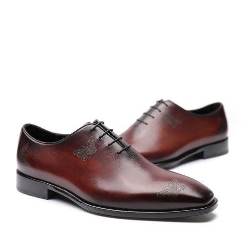 【21春夏新品】UROK男士商务正装皮鞋 头层牛皮男鞋 商品图4