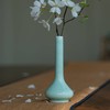 龙泉青瓷长颈瓶花插|花器|小花瓶|办公居家装饰|茶台摆件 商品缩略图1