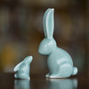 兔子陶瓷摆件 创意青瓷 商品缩略图2