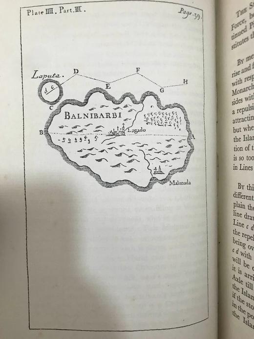 1926年 格林佛游记 配1幅肖像与6幅地图 漆布精装大32开 商品图10