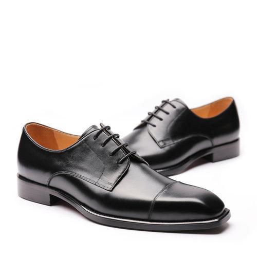 【21春夏新款】UROK新品男士商务正装皮鞋手工男鞋英伦西装鞋 商品图4