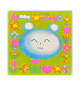 MonkeyMarket『RISO小熊』｜方形装饰画