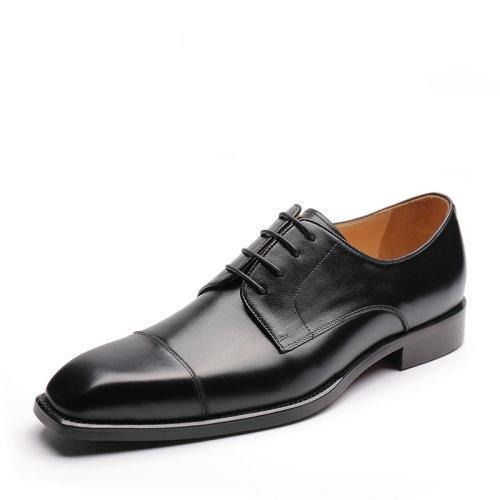 【21春夏新款】UROK新品男士商务正装皮鞋手工男鞋英伦西装鞋 商品图2