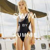 侧缝抽绳连体泳衣 Ruched Side Tie Swimsuit 商品缩略图0