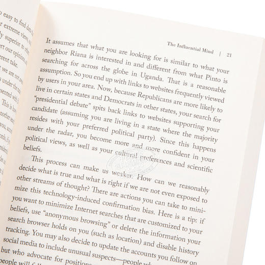 预售 【中商原版】被左右的独立思维 豆瓣阅读 英文原版 The Influential Mind 商品图3