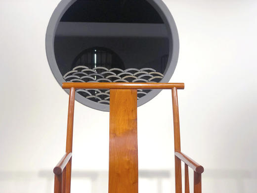 红桥红  家具严选  缅甸花梨（大果紫檀）【直扶手四出头官帽椅 】 商品图1