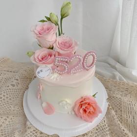 七夕520鲜花蛋糕