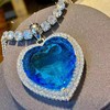 价值3000+ 七夕福利！杨幂款 海洋之心项链 简约高贵 超闪耀 全场最亮 上身立马气质倍增！女总裁/女高管/女微商团队长/女boss 配礼服巨有气质 链子可拆 预售 商品缩略图3