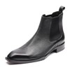【新品】UROK皮鞋 百搭 男士 黑色 男士切尔西皮靴 商品缩略图3