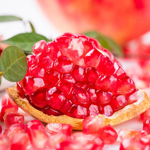 2021现摘突尼斯软籽石榴一咬就爆的“糖水小炮弹”色泽艳丽粒大多汁四川会理产地直发 商品图5